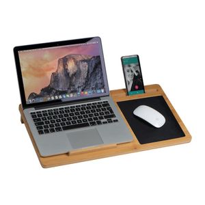 Laptop tray with mousepad