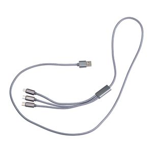 Extralong charging cable, USB, Micro-USB, C-Type a