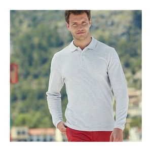 Premium Long Sleeve Polo