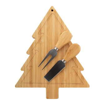 Christmas cheese knife set