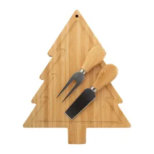 Christmas cheese knife set