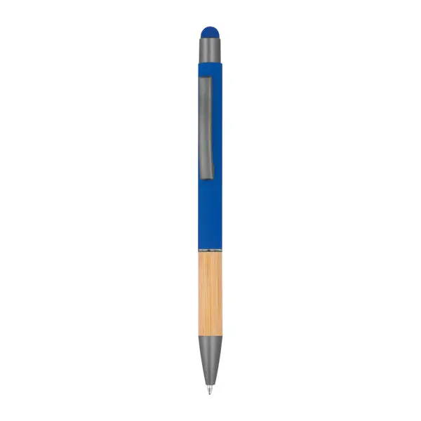 Ball pen with bamboo grip zone